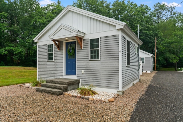 view of bungalow