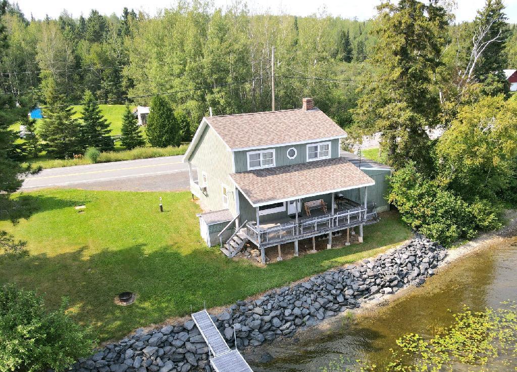 118 Sinclair Rd, Sinclair, ME 04779 - aerial view with a forest view