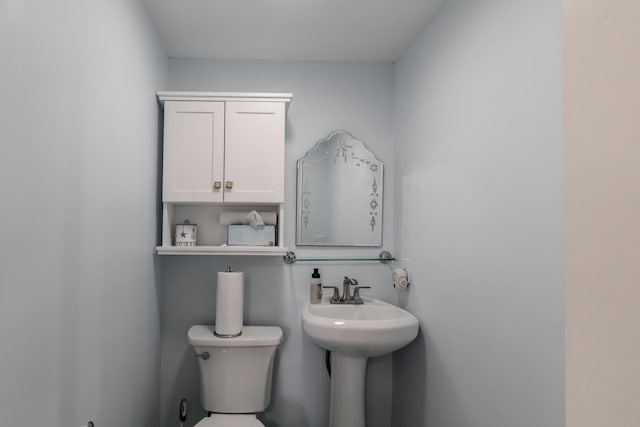 bathroom with toilet