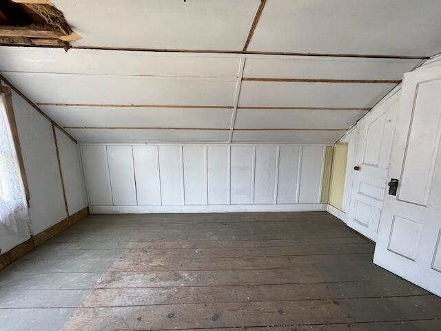 bonus room featuring hardwood / wood-style floors