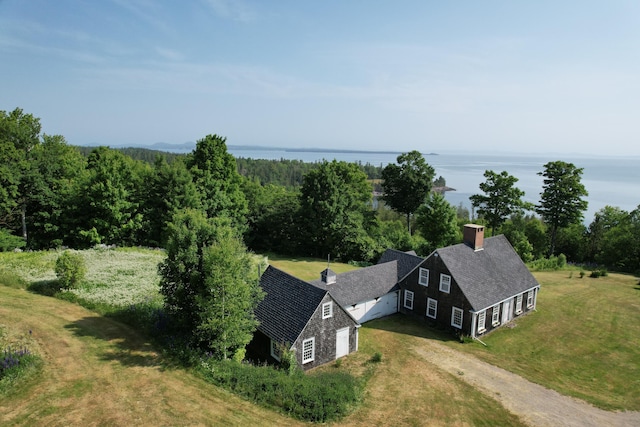 38 Kingsbury Ln, Perry, ME 04667 - aerial view of property and surrounding area featuring a nearby body of water