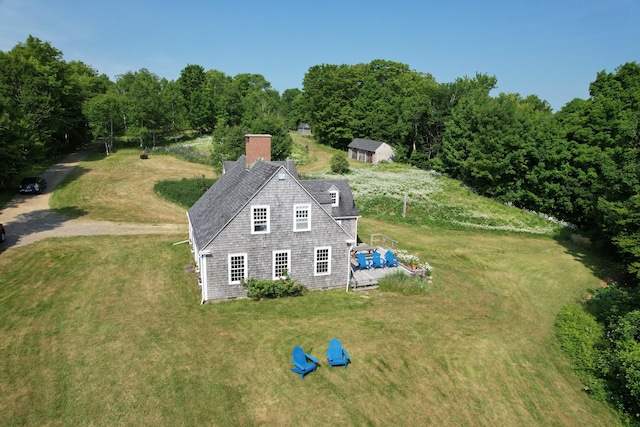 38 Kingsbury Ln, Perry, ME 04667 - aerial view of property and surrounding area