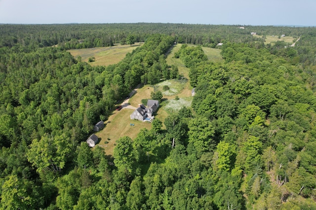 38 Kingsbury Ln, Perry, ME 04667 - view of property location with a forest