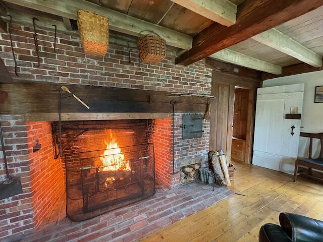 38 Kingsbury Ln, Perry, ME 04667 - detailed view of wood finished floors