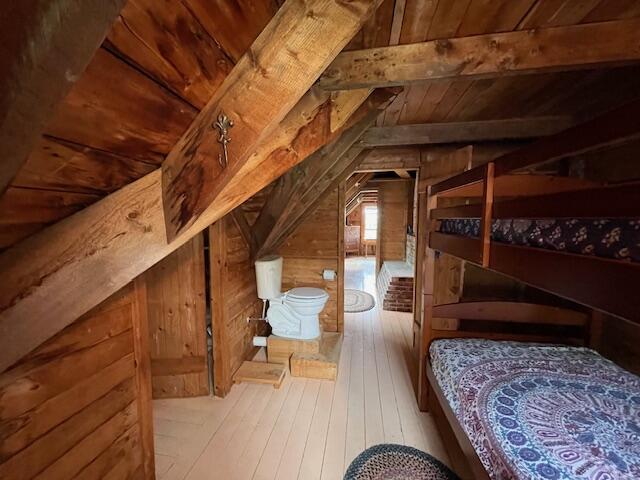38 Kingsbury Ln, Perry, ME 04667 - view of unfinished attic