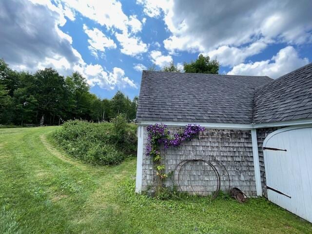 38 Kingsbury Ln, Perry, ME 04667 - exterior space with a shingled roof