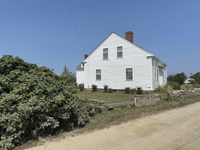 view of property exterior