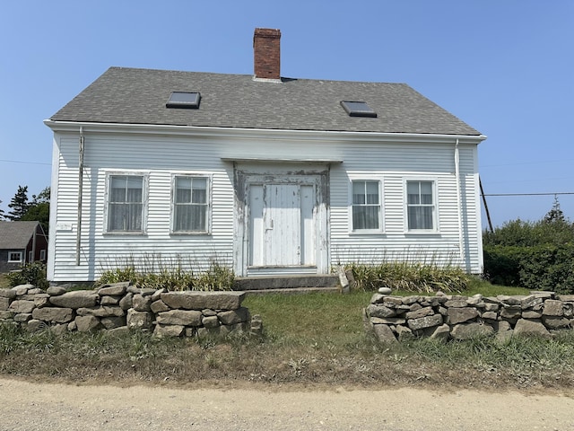 view of front facade