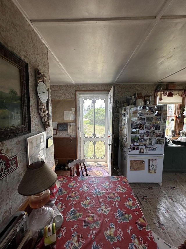 view of dining room