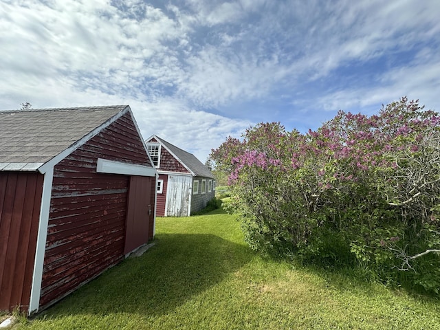 3 S Rd, Matinicus Isle Plt, ME 04851 - view of green lawn with an outdoor structure