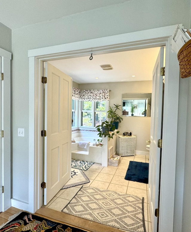 121 Northern Neck Rd, Mount Desert, ME 04660 - interior space featuring tile patterned flooring and baseboards