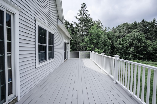 view of deck