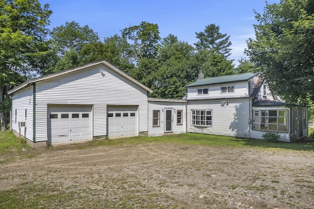 27 N Wayne Rd, Wayne, ME 04284 - view of front of property with a chimney