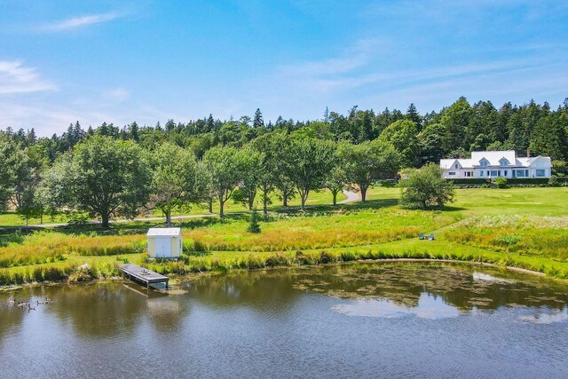 property view of water