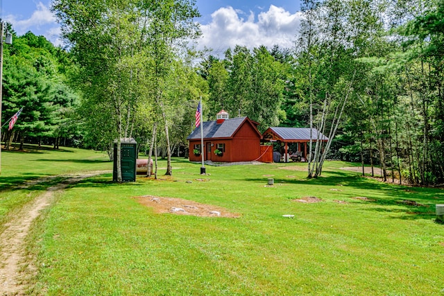 view of yard