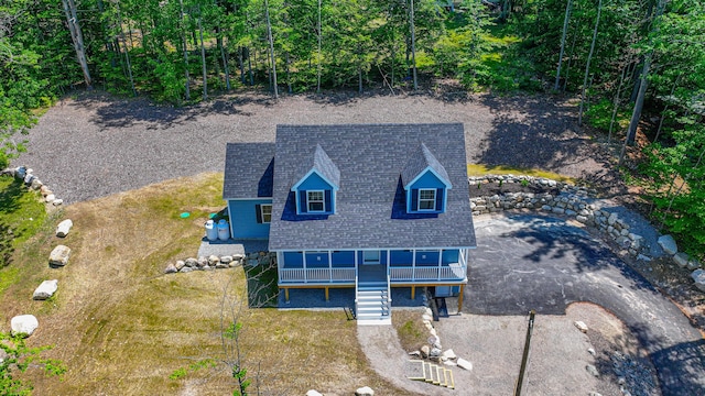 363 Main St, Fryeburg, ME 04037 - view from above of property