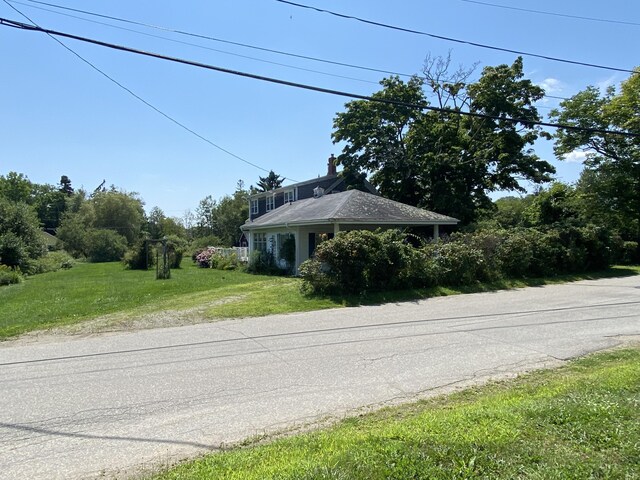 view of road