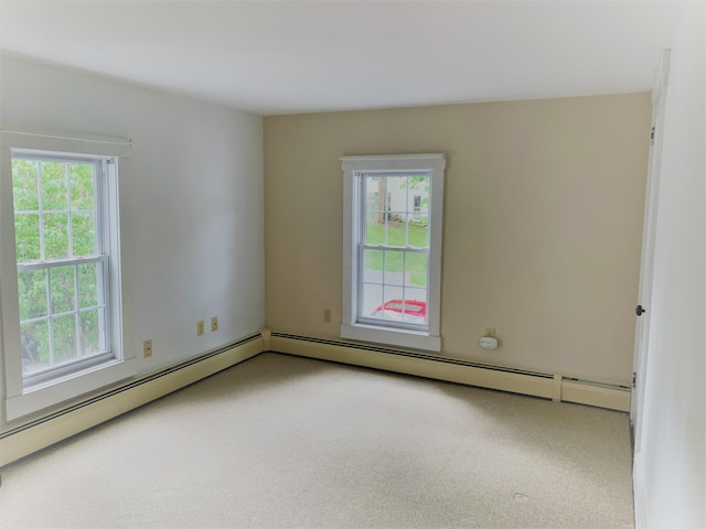 27 Wesley St, Bath, ME 04530 - empty room featuring plenty of natural light and carpet