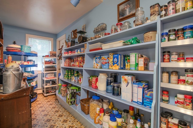 view of pantry