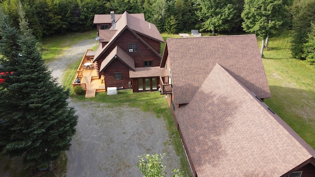 61 Sawyer Pond Highlands, Greenville, ME 04441 - birds eye view of property