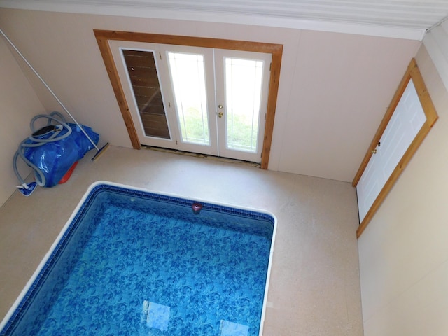 61 Sawyer Pond Highlands, Greenville, ME 04441 - view of swimming pool featuring french doors