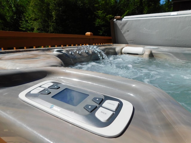 61 Sawyer Pond Highlands, Greenville, ME 04441 - details with a hot tub