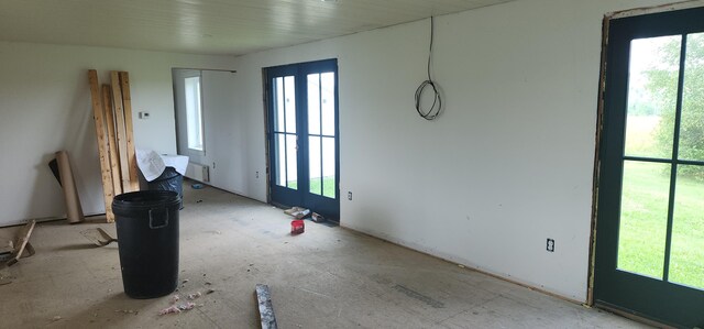 view of unfurnished room