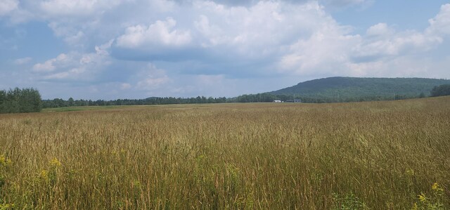 view of mountain feature featuring a rural view