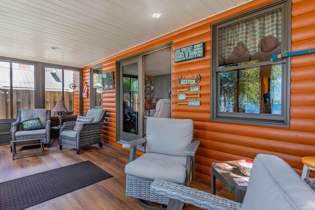 803 Lake Shore Rd, Madawaska, ME 04773 - view of sunroom / solarium