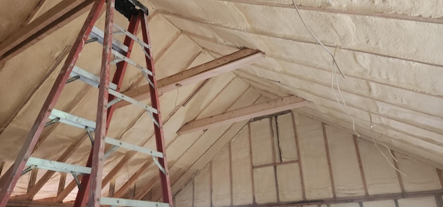 524A Ridge Rd, Oakfield, ME 04780 - view of unfinished attic