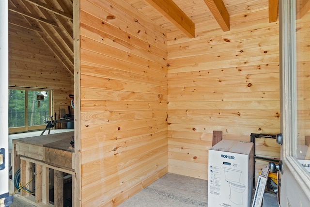 view of sauna / steam room