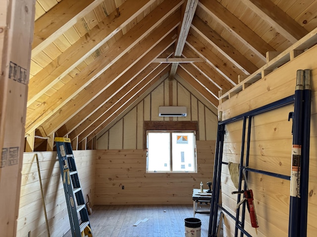 view of attic