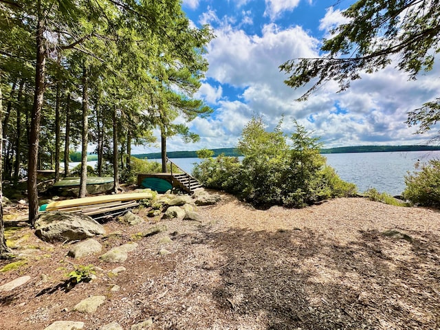 property view of water