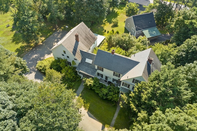 4 Wilson St, Topsham, ME 04086 - view from above of property
