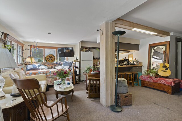 4 Wilson St, Topsham, ME 04086 - view of carpeted living room