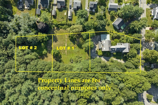 4 Wilson St, Topsham, ME 04086 - aerial view of residential area