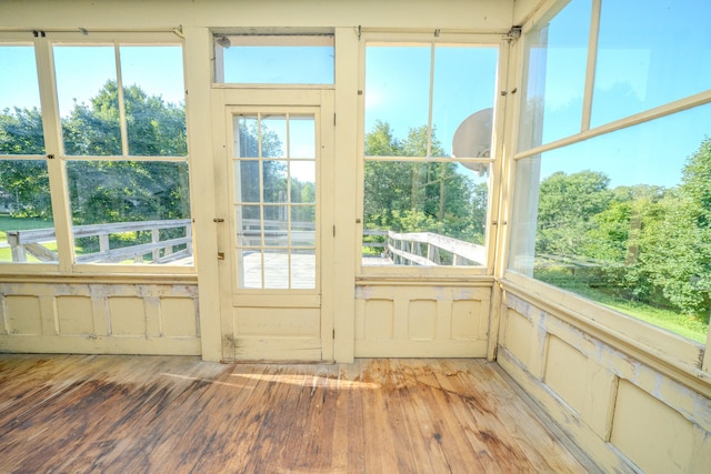 entryway with light wood-type flooring