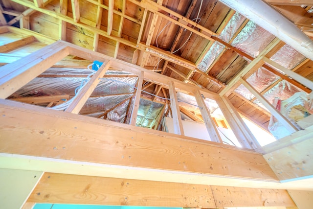 443 S Union Rd, Union, ME 04862 - view of attic