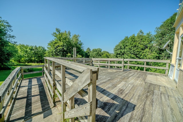 443 S Union Rd, Union, ME 04862 - view of deck