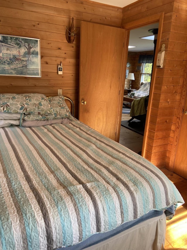 91 Mcsorley Rd, Great Cranberry, Cranberry Isles, ME 04625 - bedroom with wooden walls