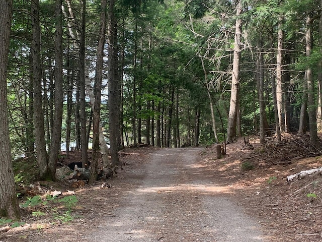 view of road