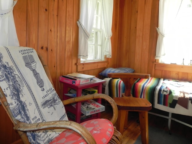 6 Sardine Way, Lubec, ME 04652 - sitting room with wooden walls