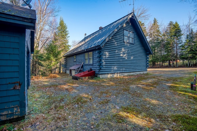 view of side of home