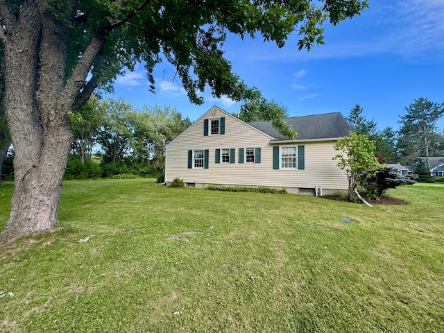 12 Hycrest Ln, Old Town, ME 04468 - exterior space with a yard