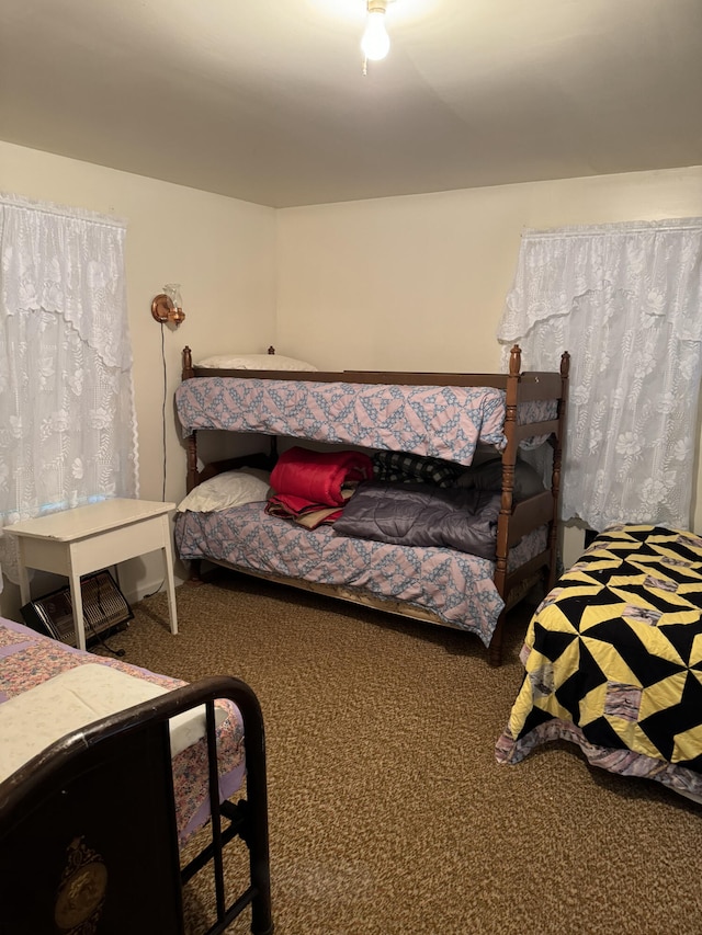 bedroom featuring carpet floors