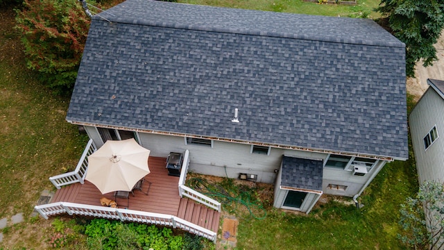 65 Harmony Hills Rd, Readfield, ME 04355 - drone / aerial view