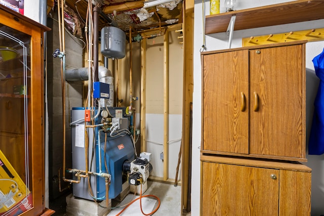 view of utility room