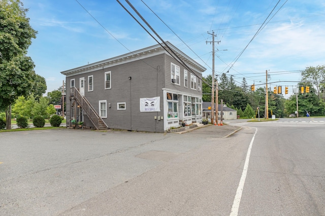 view of side of property