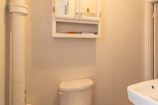 bathroom with toilet