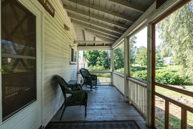 view of deck